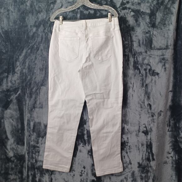 Candace Cameron Bure White Denim Jeans 6 - Picture 6 of 6